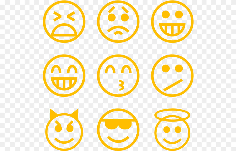 Neutral Smiley Face, Sign, Symbol, Road Sign Free Transparent Png