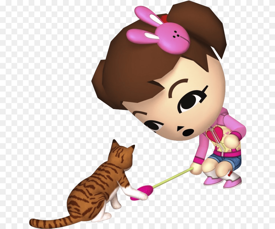 Neutrality Tomodachi Life Logo, Baby, Person, Animal, Cat Png Image