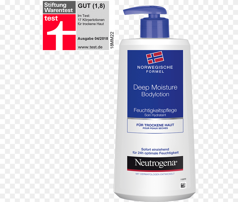 Neutrogena Hydrating Body Milk Dry Skin, Bottle, Lotion, Cosmetics, Perfume Png Image
