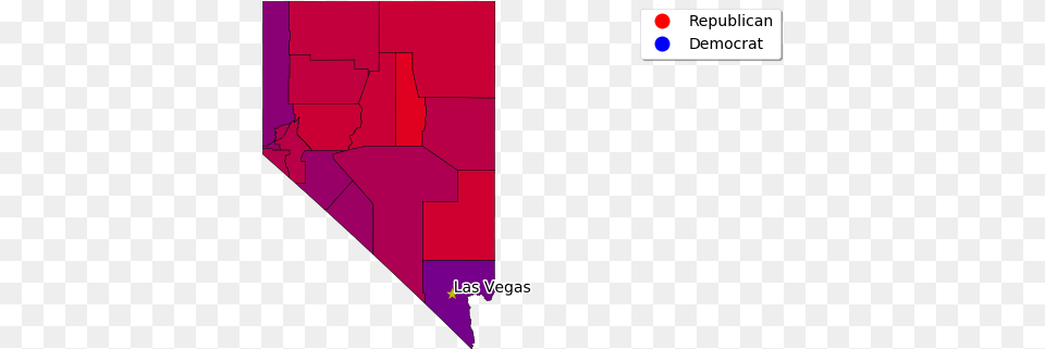 Nevada Democrat Republican Maps, Art, Graphics Free Png Download