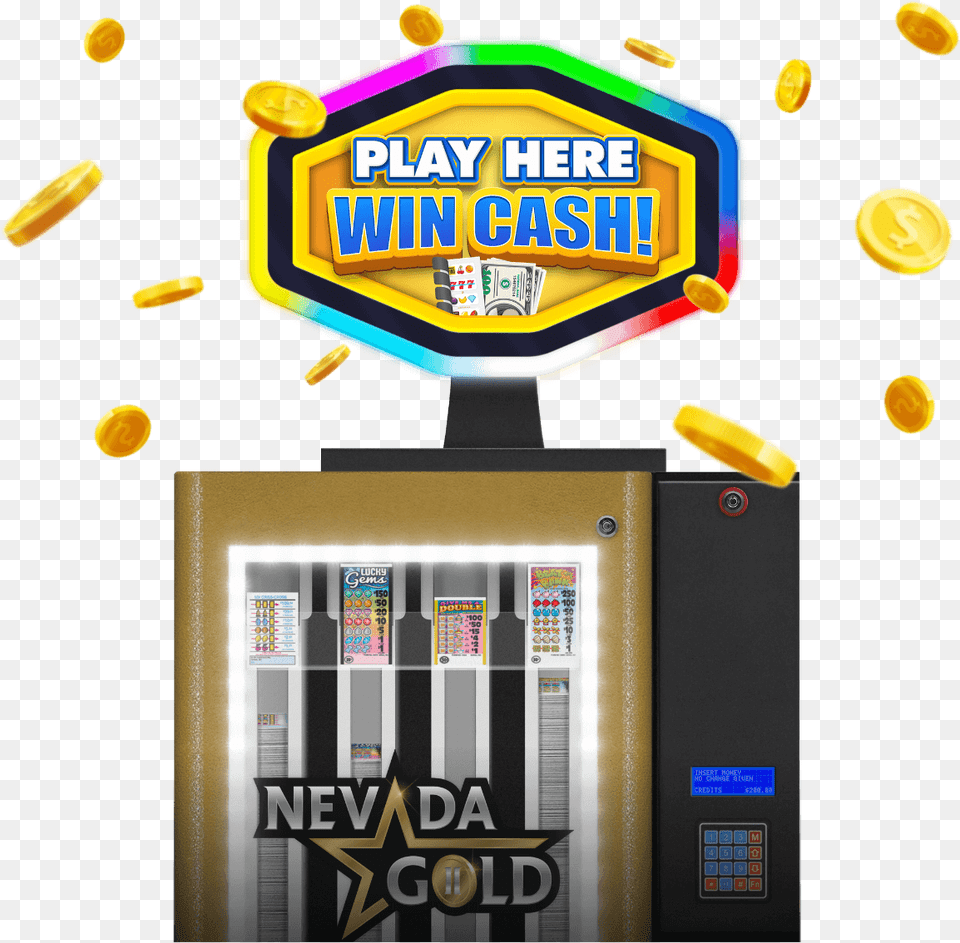 Nevada Gold Ii Pull Tab Dispenser Horizontal, Machine Free Transparent Png