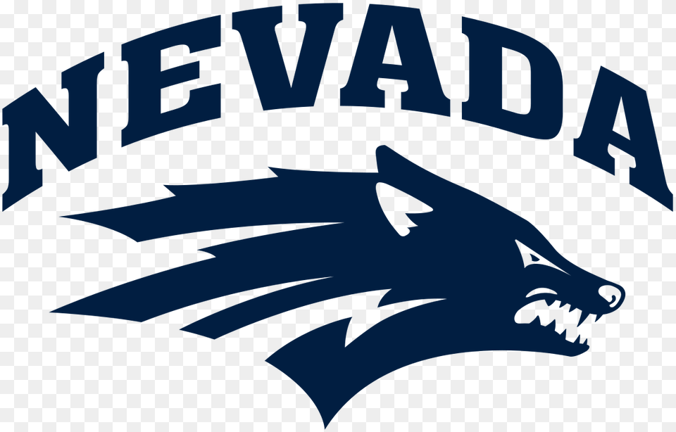 Nevada Wolf Pack, Logo, Leaf, Plant, Animal Free Png Download