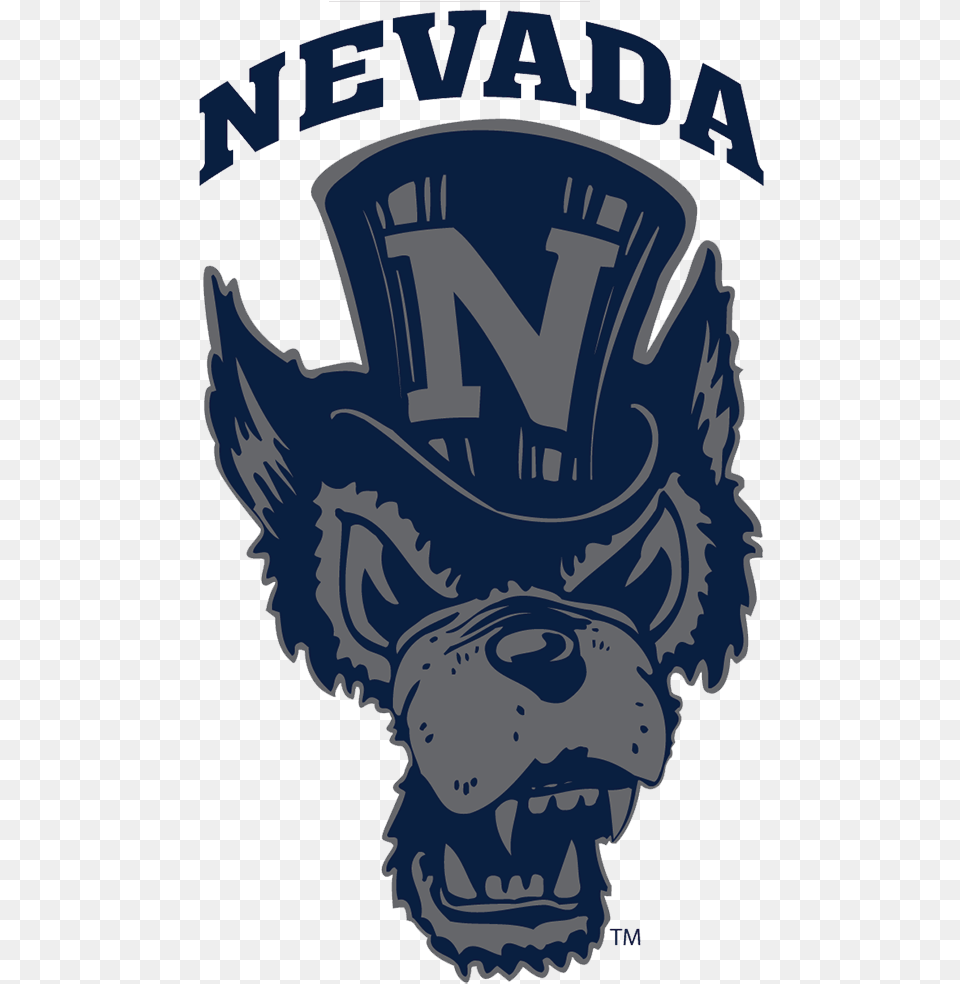 Nevada Wolfpack, Emblem, Symbol, Logo, Face Free Png Download