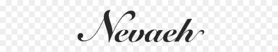 Nevaeh Logo, Text, Handwriting, Smoke Pipe Free Png