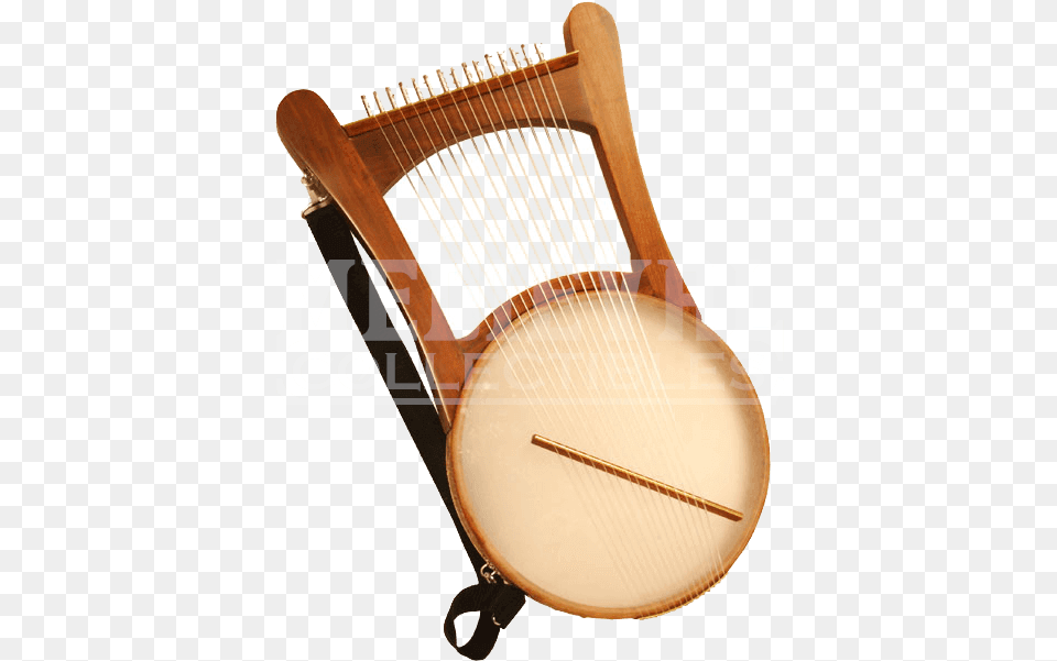 Nevel Harp With Case Psalterion Instrument Of Israel, Musical Instrument, Guitar Free Transparent Png
