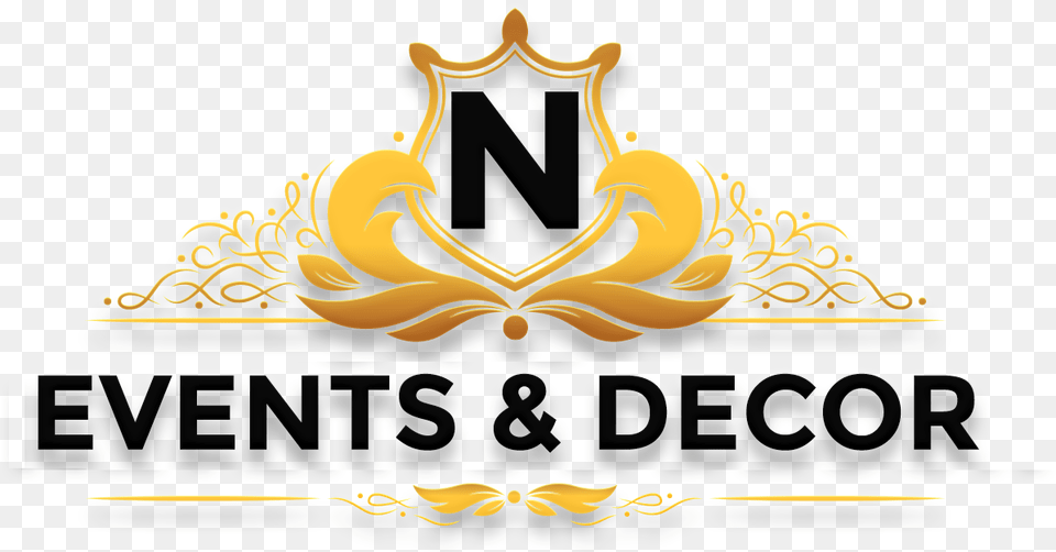 Nevent Decoration And Events Logo, Emblem, Symbol, Badge, Bulldozer Free Png Download