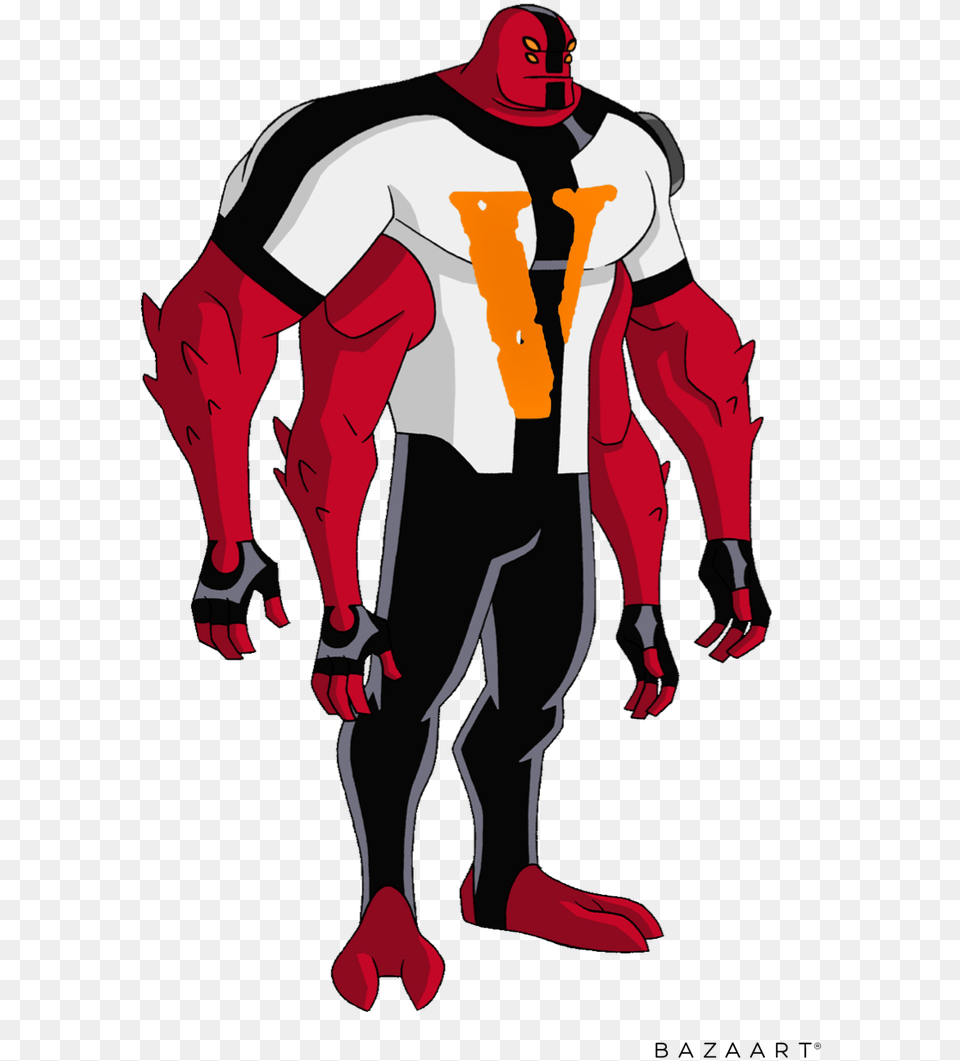 Never Let Bari Touch Ur Omnitrix Idk How Tf This Happened Four Arms Ben, Adult, Male, Man, People Png