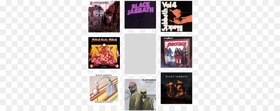 Never Say Die Black Sabbath, Book, Comics, Publication, Adult Free Png Download