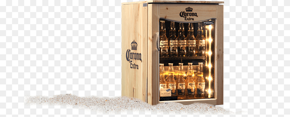 Nevera La Mini Nevera Nevera De Corona Extra, Alcohol, Beer, Beverage, Liquor Free Png
