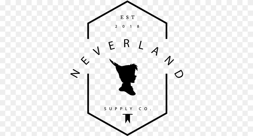 Neverland Supply Co Sign, Silhouette, Dancing, Leisure Activities, Person Free Transparent Png