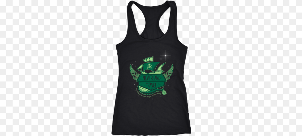 Neverland Travel Tank Top Do You Believe In Fairies Art Print Mini By Fishbiscuit, Clothing, Tank Top, T-shirt, Logo Png