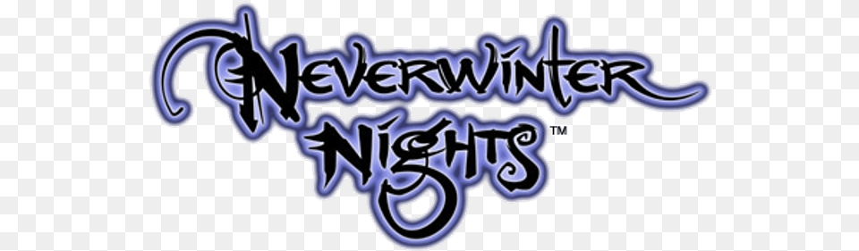 Neverwinter Nights Neverwinter Nights Logo, Text, Handwriting, Dynamite, Weapon Free Png