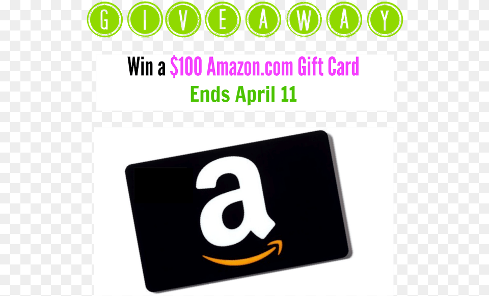 New 100 Amazon Gift Card Giveaway Amazon Gift Card 10 Usd, Text, Symbol, Number Png