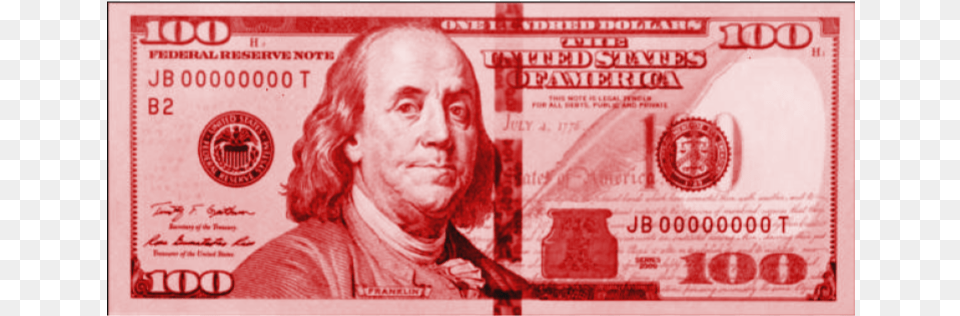 New 100 Dollar Bills 2017, Adult, Male, Man, Person Png Image
