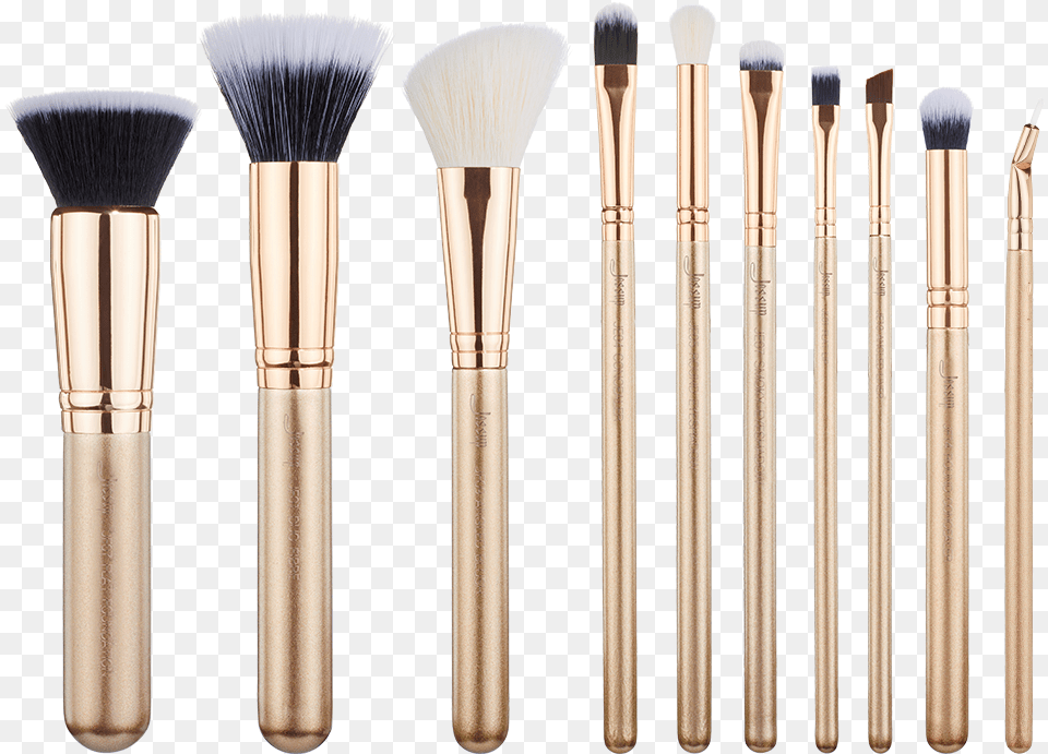 New 10pcs Best Makeup Brushes Set Jessup Eyeshadow Makeup Brush, Device, Tool Free Png Download
