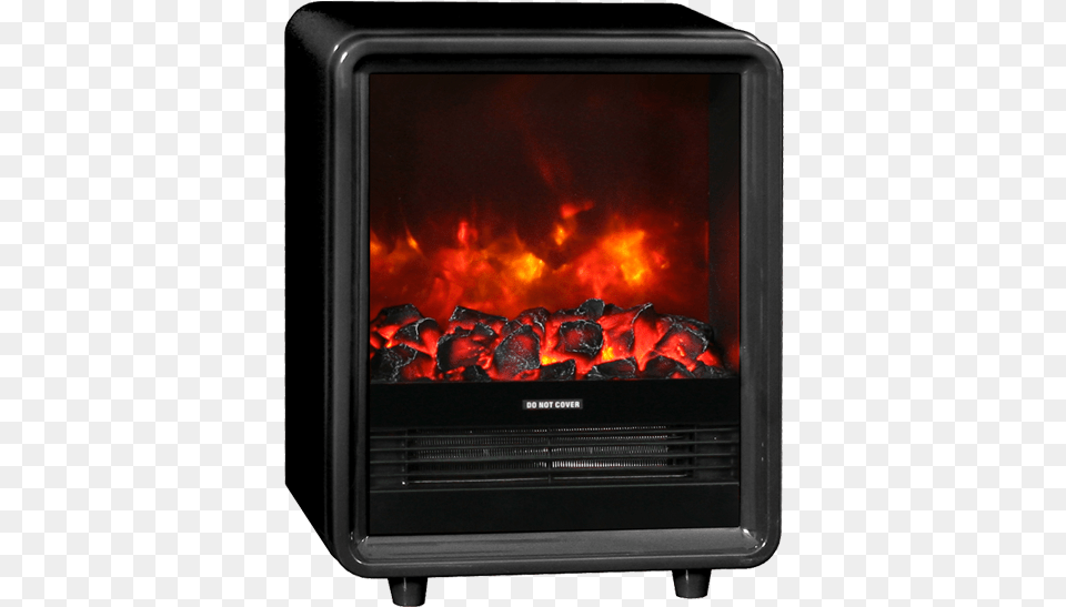 New 2000w Black Portable Mini Cube Electric Fireplace Hearth, Indoors, Computer Hardware, Electronics, Hardware Free Png