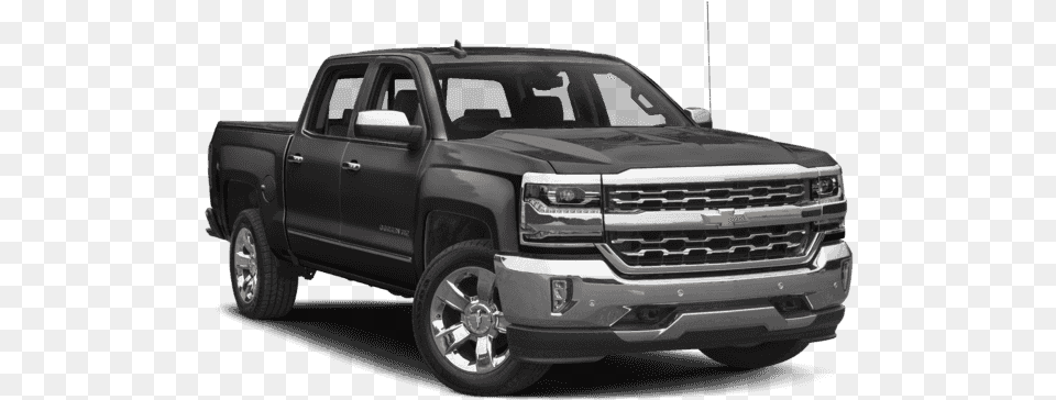 New 2018 Chevrolet Silverado 1500 Ltz 2018 Gmc Sierra Crew Cab, Pickup Truck, Transportation, Truck, Vehicle Free Png