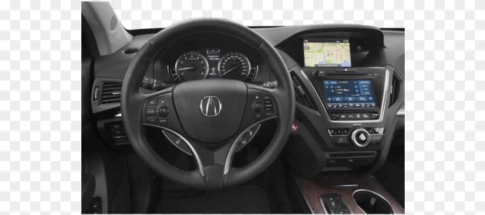 New 2019 Acura Mdx Elite Steering Wheel, Machine, Car, Transportation, Vehicle Png