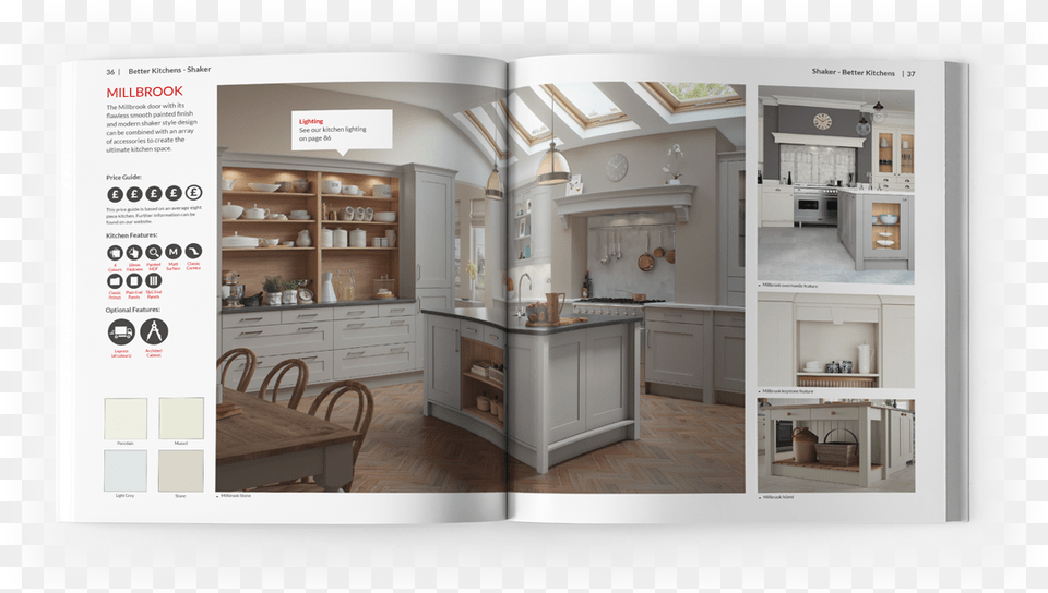 New 2019 Better Kitchens Brochure Out Now 140 Pages Kitchen, Indoors, Interior Design, Cabinet, Furniture Png Image