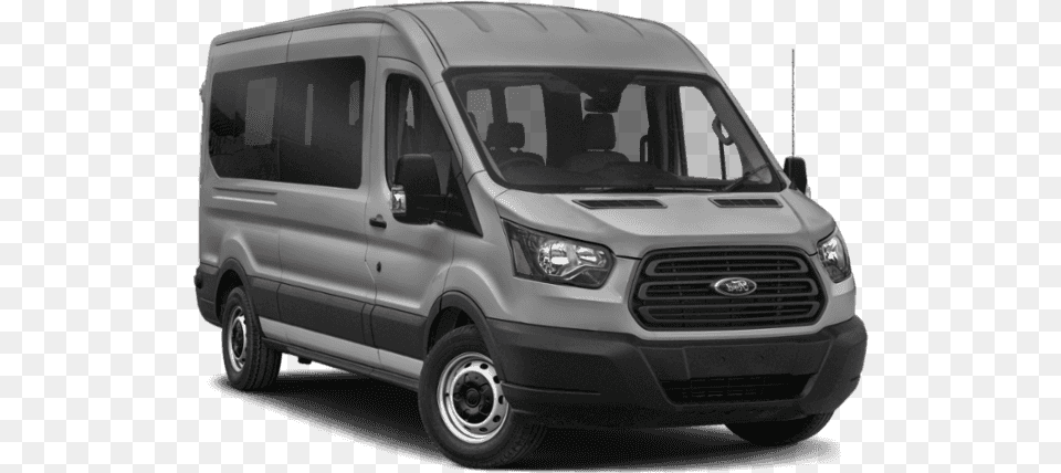 New 2019 Ford Transit Passenger Wagon Xl Renault Trafic Gris Taupe, Bus, Minibus, Transportation, Van Png