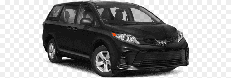 New 2019 Toyota Sienna Le 2018 Toyota Sienna Le White, Car, Vehicle, Transportation, Wheel Free Transparent Png
