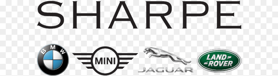 New 2020 Bmw Jaguar Land Rover Mini Sharpe Cars Grand Rapids, Logo, Leisure Activities, Person, Sport Free Png Download