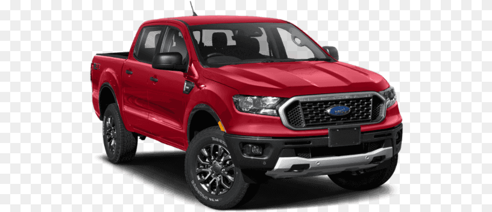 New 2020 Ford Ranger Xlt 4wd Ford Ranger 2020 Red, Pickup Truck, Transportation, Truck, Vehicle Png