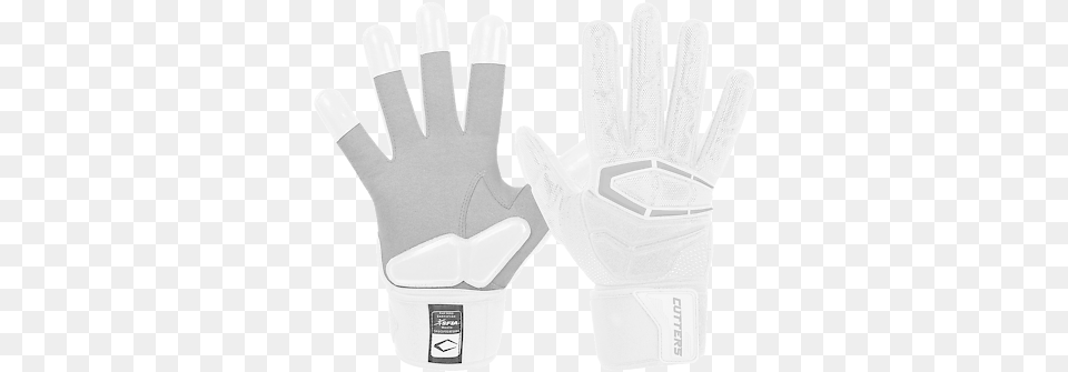 New 2021 Cutters Adult Receiver Lineman Football Gloves Cutters The Force, Baseball, Baseball Glove, Clothing, Glove Png