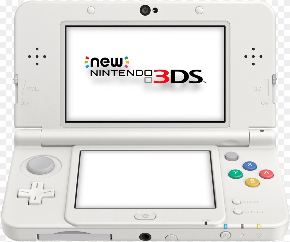 New 3ds New Nintendo 3ds White, Computer, Computer Hardware, Electronics, Hardware Png