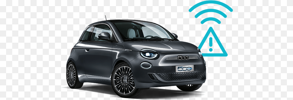 New 500 Hatchback Icon Electric Car Fiat Fiat 500, Vehicle, Sedan, Transportation, Spoke Png