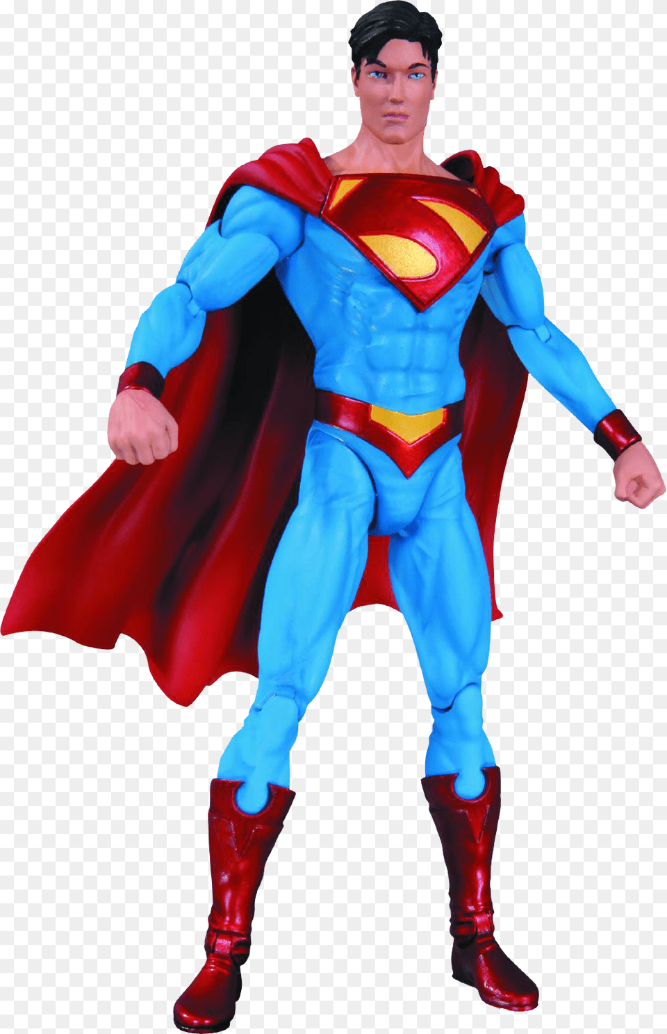 New 52 Supergirl Figure, Cape, Clothing, Adult, Person Png