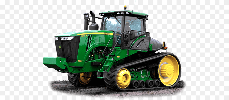 New 9560rt Scraper Tractor John Deere 9560 Rt, Bulldozer, Machine, Transportation, Vehicle Free Png