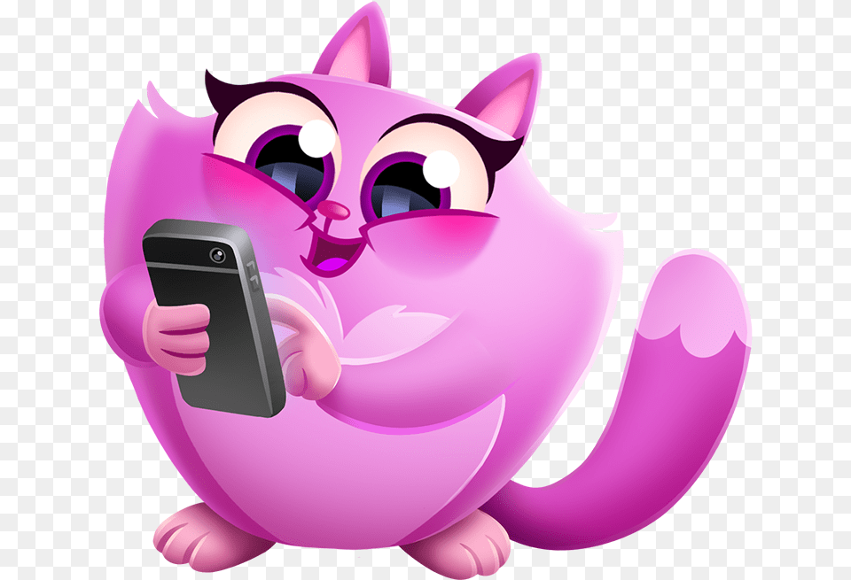 New Adventures Await To Be Uncovered Be Ready To Blast Cookie Cats Pop Rita, Purple, Electronics, Mobile Phone, Phone Free Png Download