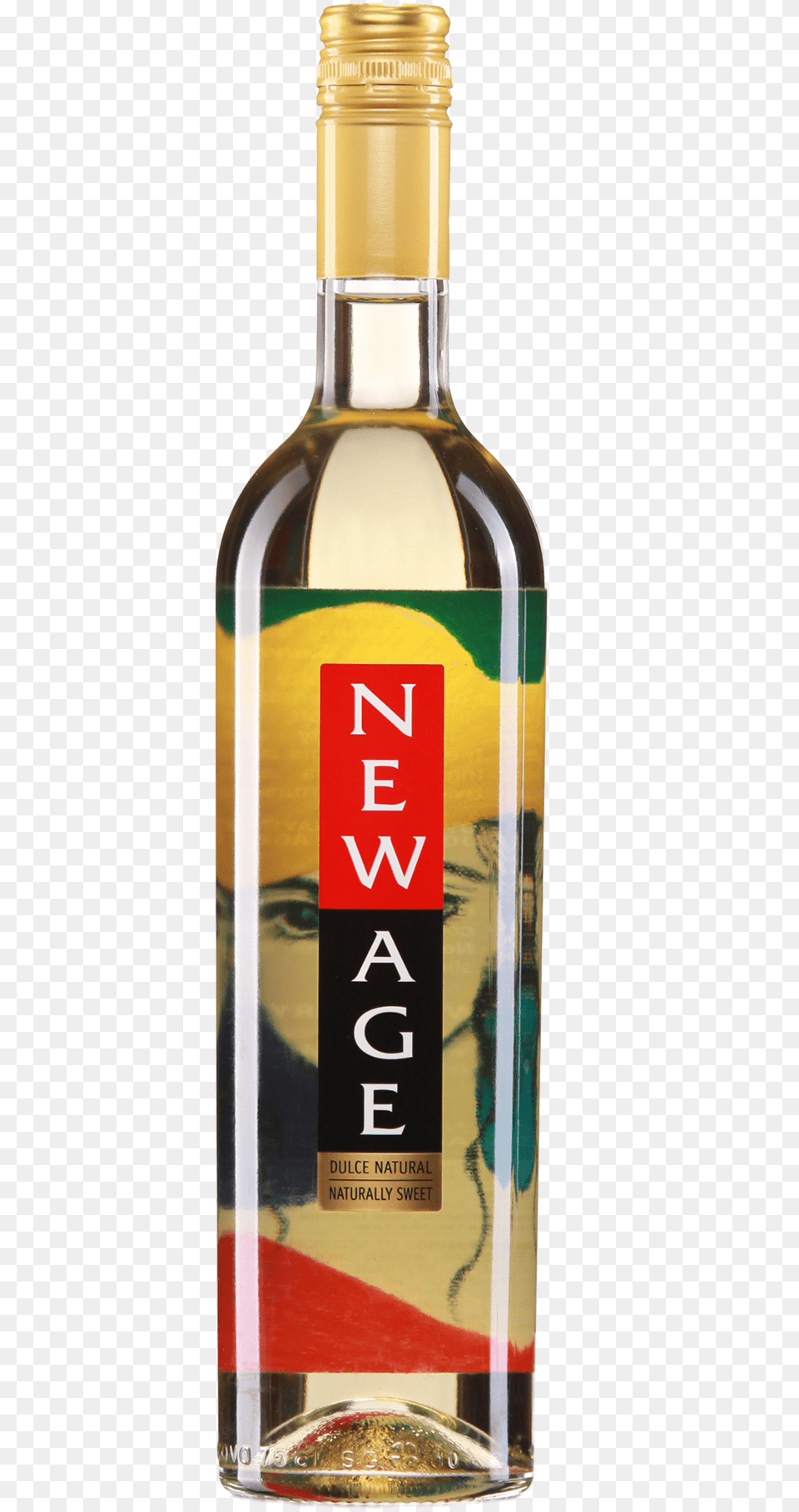 New Age White Wine, Alcohol, Beverage, Liquor, Bottle Png