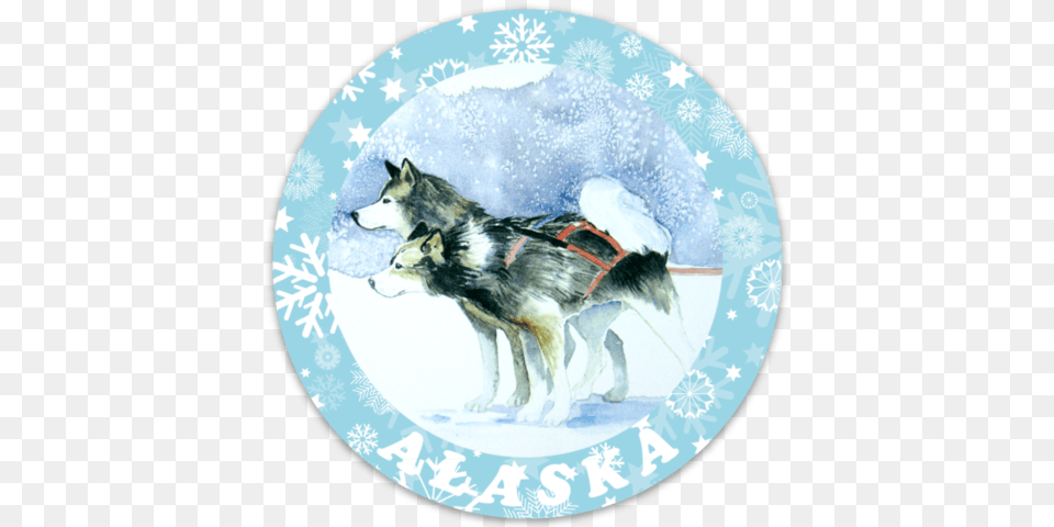 New Alaska Sticker Sets Greenland Dog, Animal, Canine, Husky, Mammal Png Image
