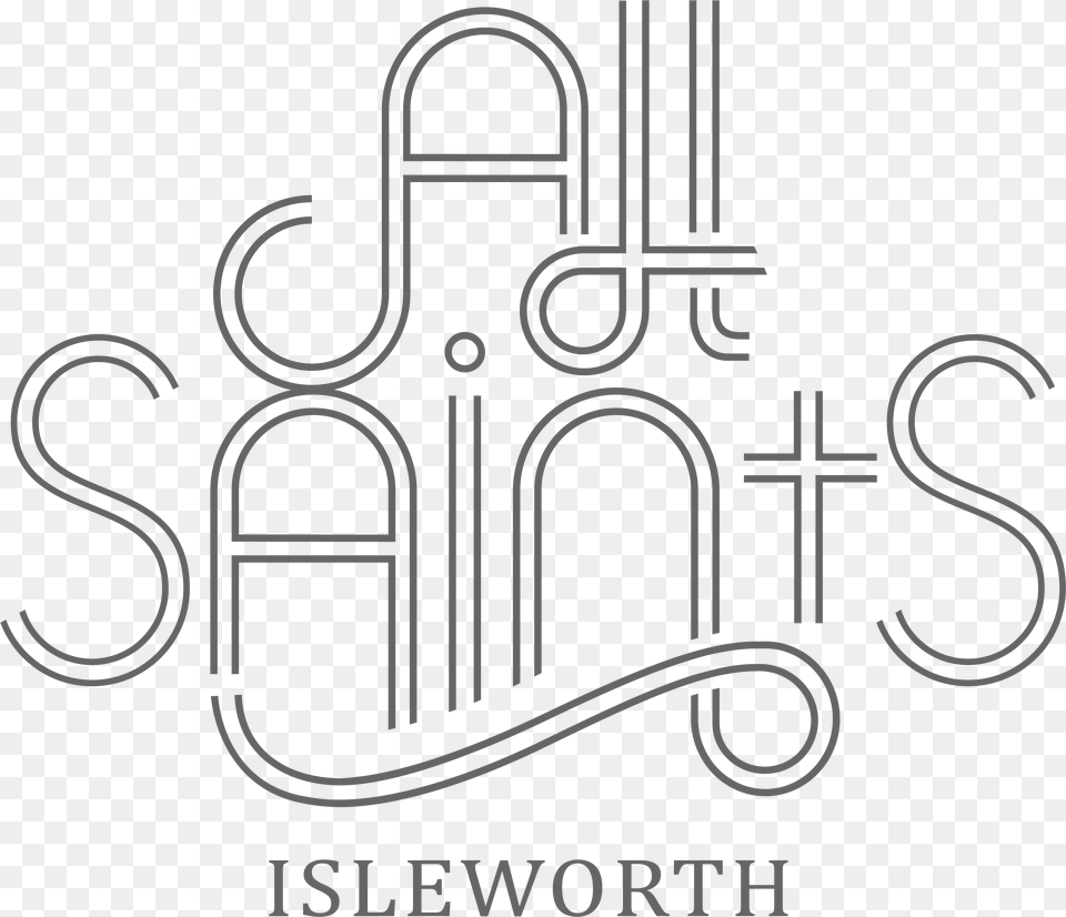 New All Saints Master Logo Aw Arch, Text Free Png Download