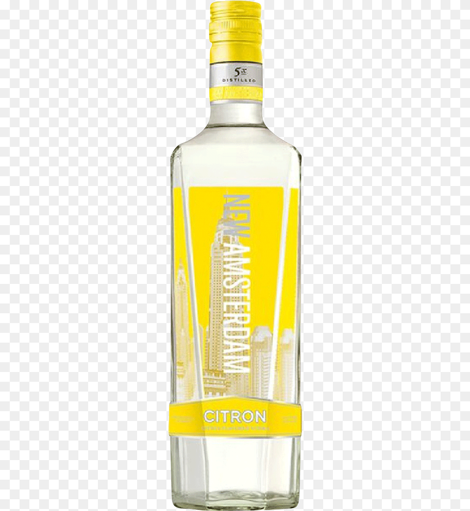 New Amsterdam Lemon Vodka, Alcohol, Beverage, Liquor, Gin Png Image