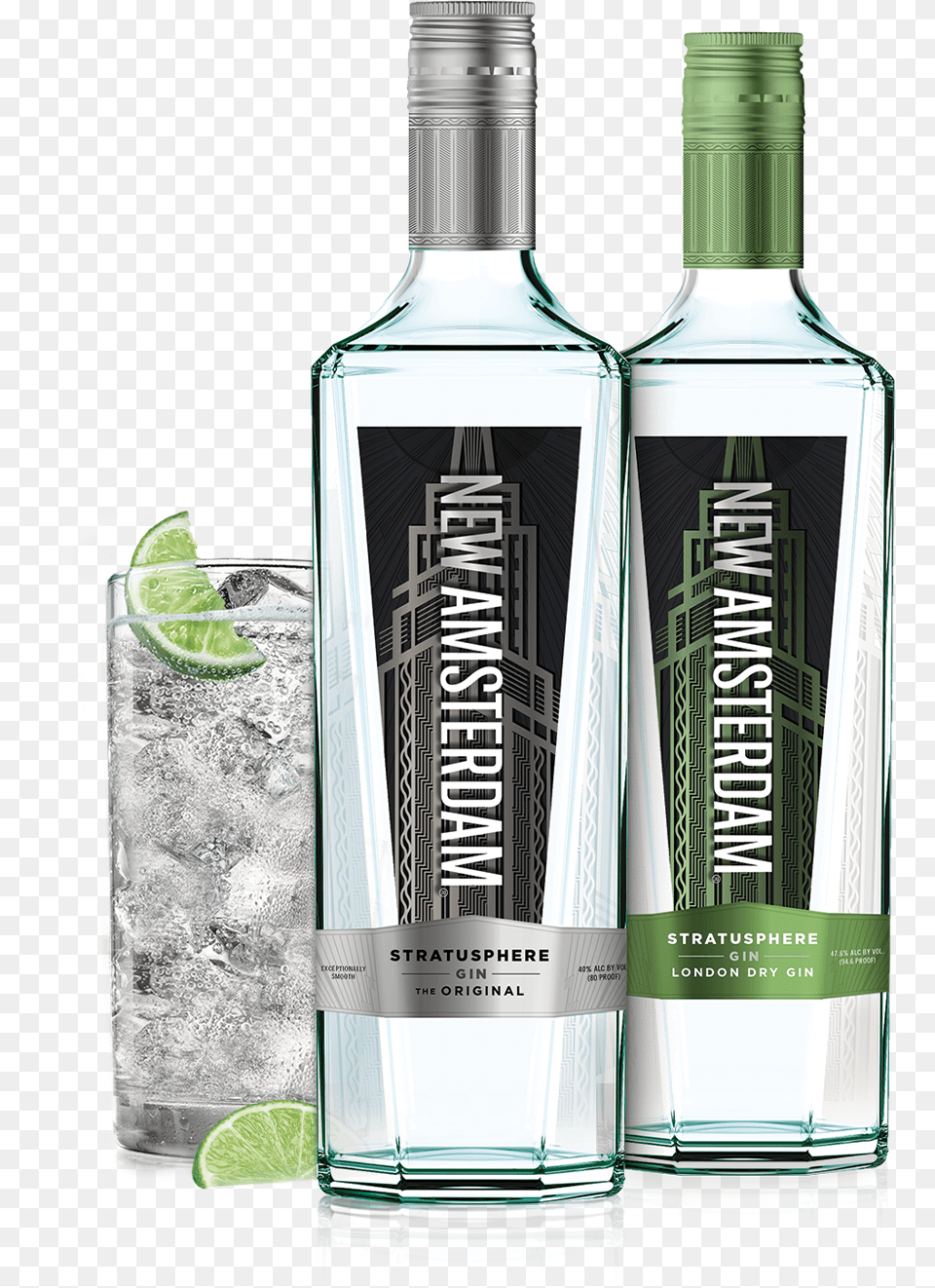 New Amsterdam Stratusphere Gin New Amsterdam Stratusphere Gin, Alcohol, Beverage, Liquor, Bottle Free Png