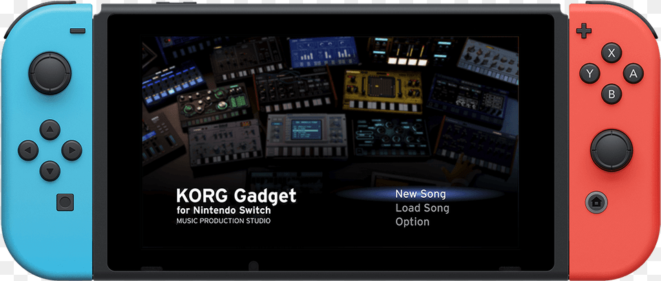 New App Lets You Play 16 Synths On Your Nintendo Korg Gadget For Nintendo Switch, Electronics, Mobile Phone, Phone, Remote Control Png Image