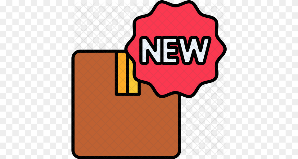 New Arrival Parcel Icon Of Colored Horizontal Png Image