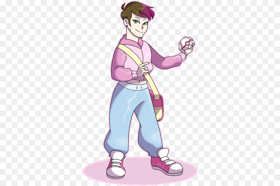 New Art Of My Trainer Self Mostly Just Updated Hair Cartoon, Book, Comics, People, Person Free Transparent Png