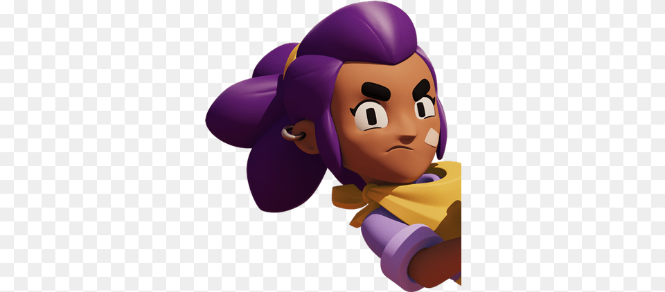 New Artposters Inazo Brawl Stars Shelly Brawl Stars, Purple, Baby, Person Png Image