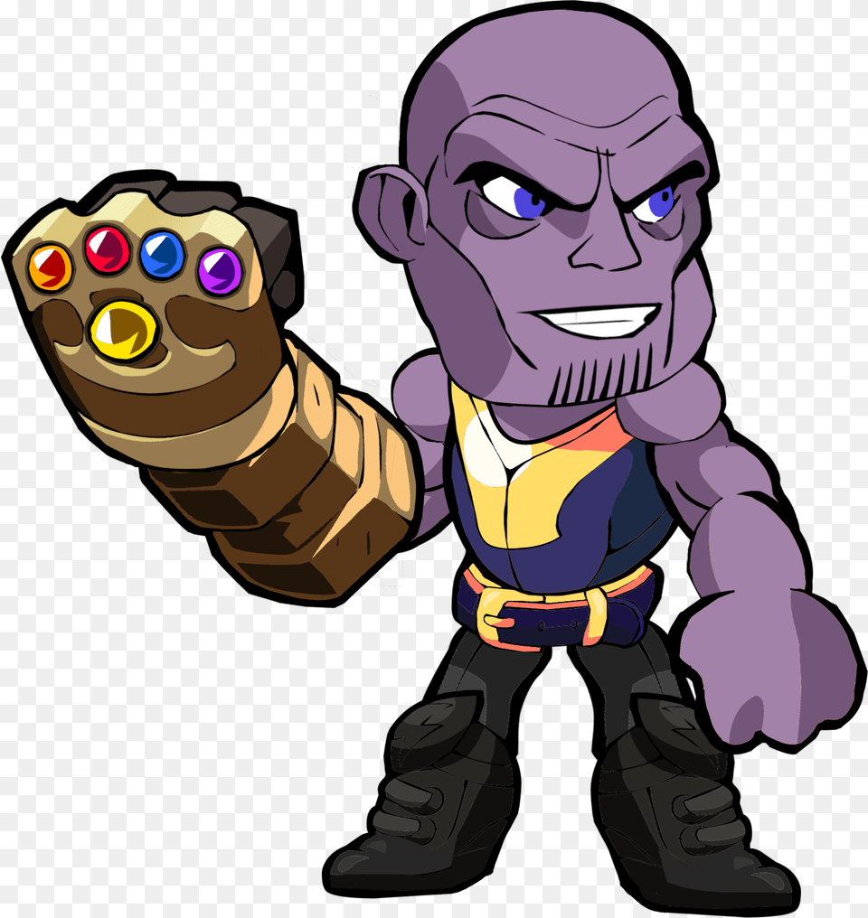 New Avengers Endgame Thanos Leaked Brawlhalla Avengers Cartoon Thanos, Baby, Person, Face, Head Free Png Download