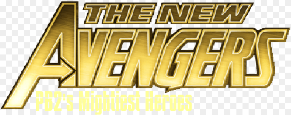 New Avengers Logo Architecture, Building, Gold, Text Free Transparent Png