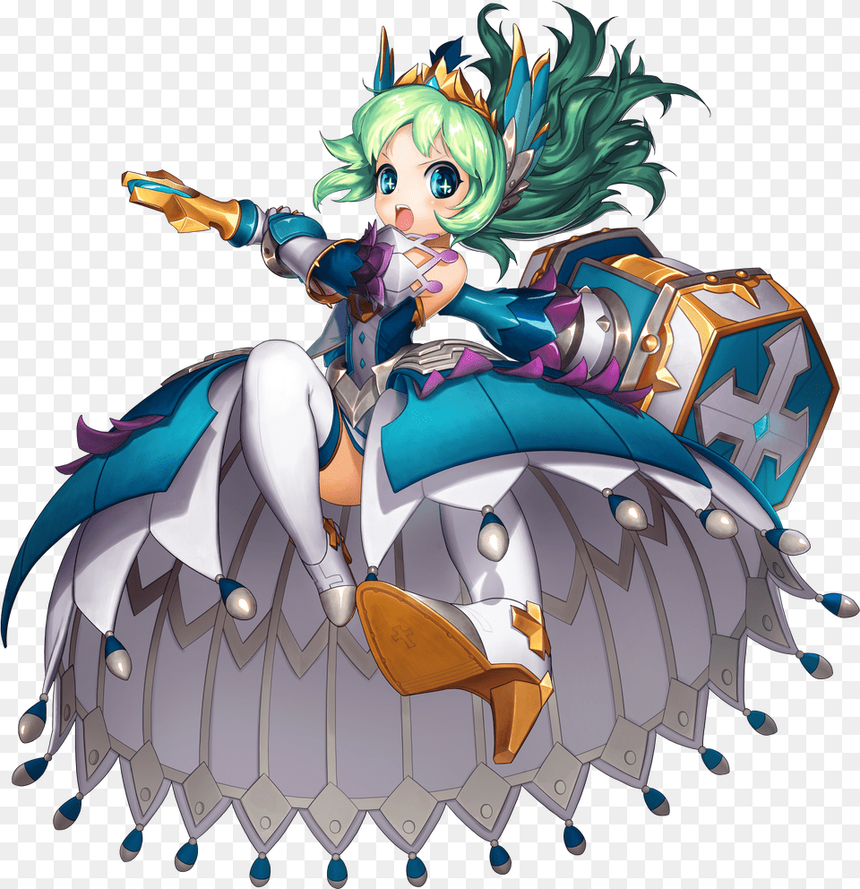 New Awakened Hero Justice Lime Lime Grand Chase Free Png Download