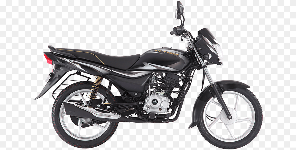 New Bajaj Platina Comfortec Press Shot Right Side Bajaj Platina 100 Price, Machine, Spoke, Motorcycle, Vehicle Free Png