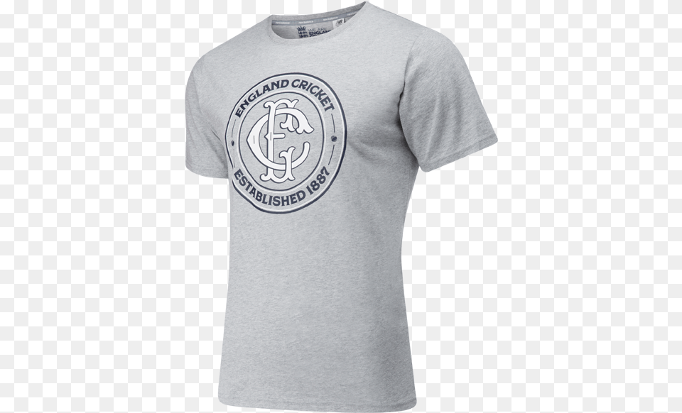 New Balance England Graphic Tee Grey Active Shirt, Clothing, T-shirt Free Png Download