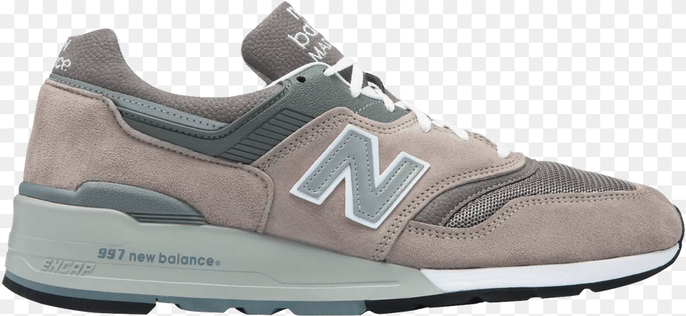 New Balance Grey Runs In The Family, Clothing, Footwear, Shoe, Sneaker Png