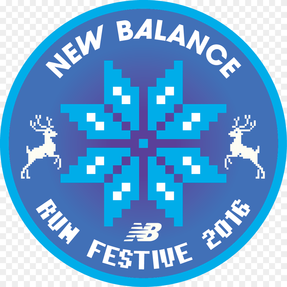 New Balance Run Festive Logo New Balance, Outdoors, Nature, Snow Png