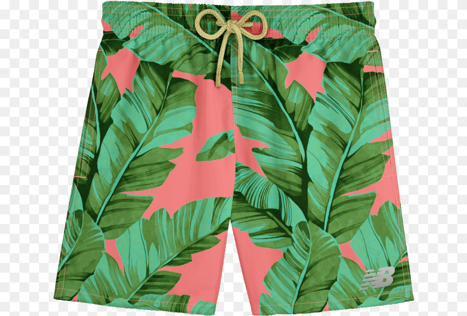 New Balance Swimsuits 5 Board Short, Plant, Beachwear, Clothing, Swimming Trunks Free Png Download